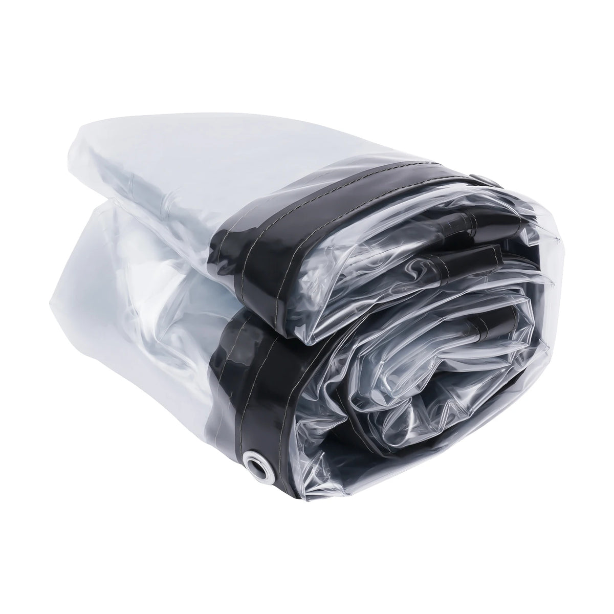 Bymaocar Clear PVC Tarpaulin Waterproof Outdoor Tarp