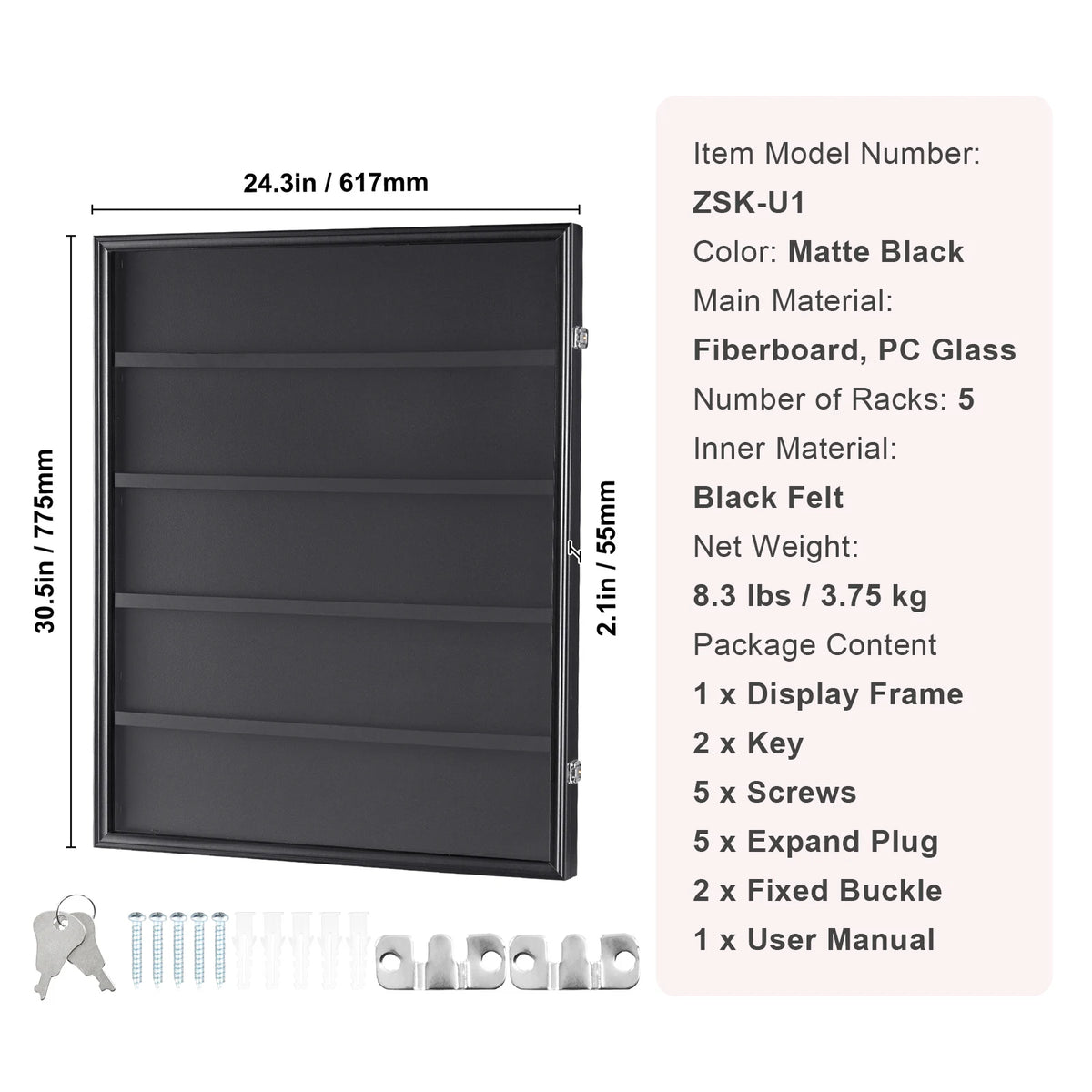 SucceBuy Jersey And Sports Card Display Frame