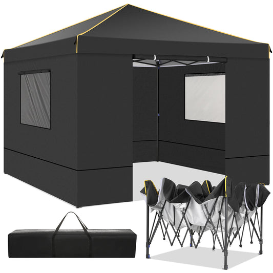 COBIZI Pop Up Gazebo Canopy With Mesh Window