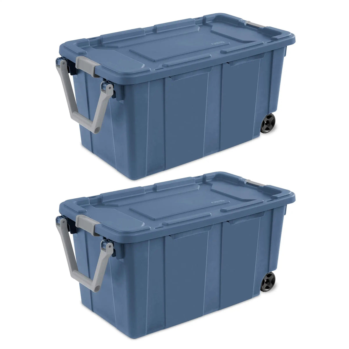 Premium Wheeled Plastic Storage Bin
