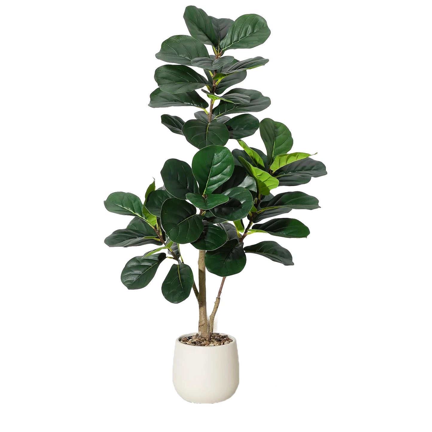 HiMISS Fiddle Leaf Fig Tree Artificial In Planter