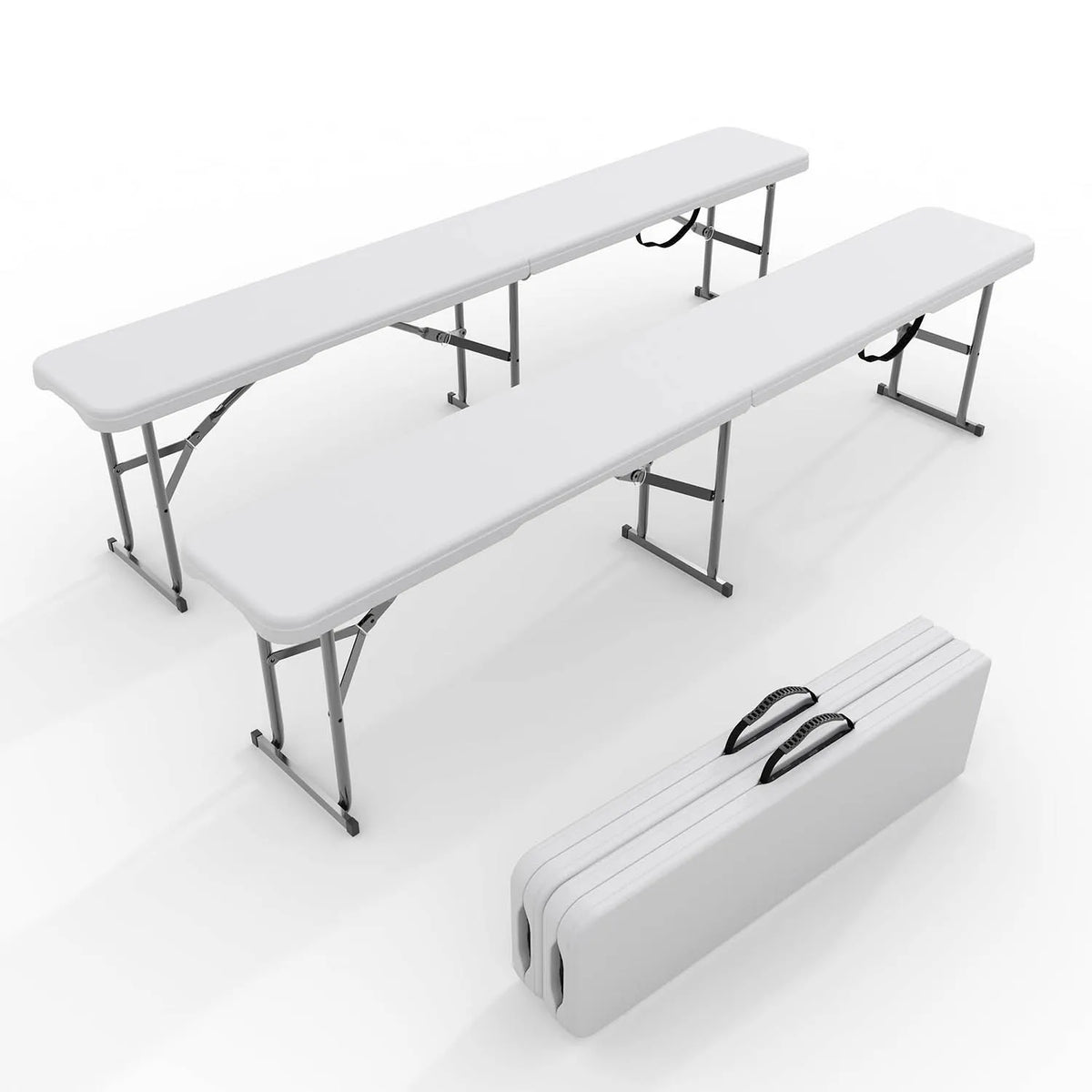 HiMISS Portable Folding Outdoor Bench