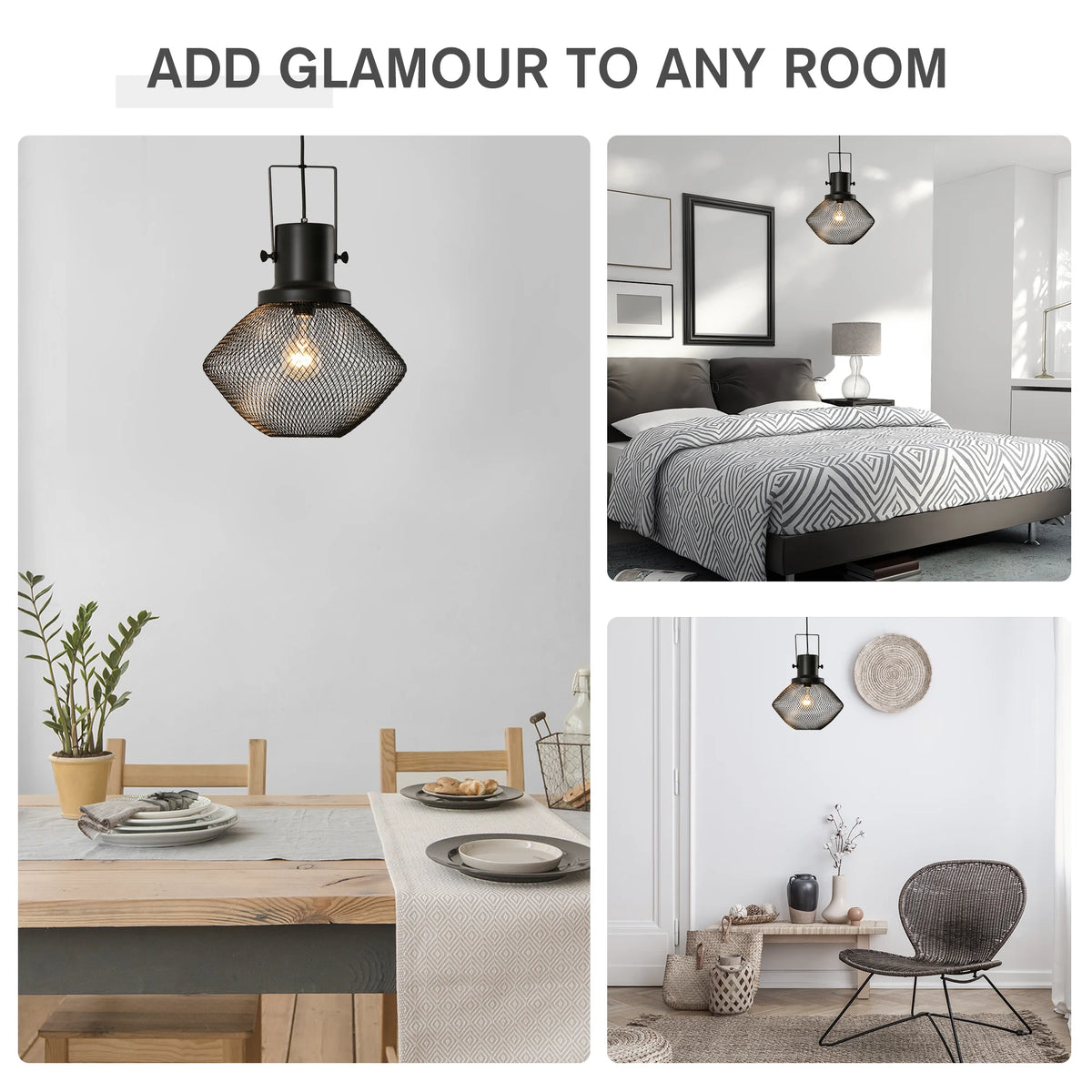 Industrial Pendant Light With Adjustable Chain