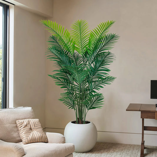 Artificial Palm Tree Floor Plant For Indoor Outdoor Decor