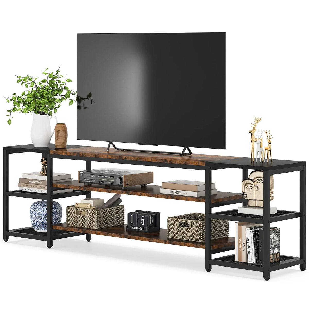 Tribesigns 3-Tier TV Console Stand