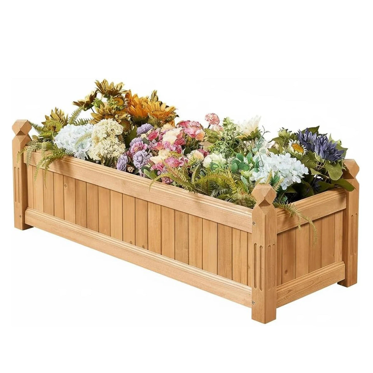 Acekool Wooden Raised Garden Bed Planter Box