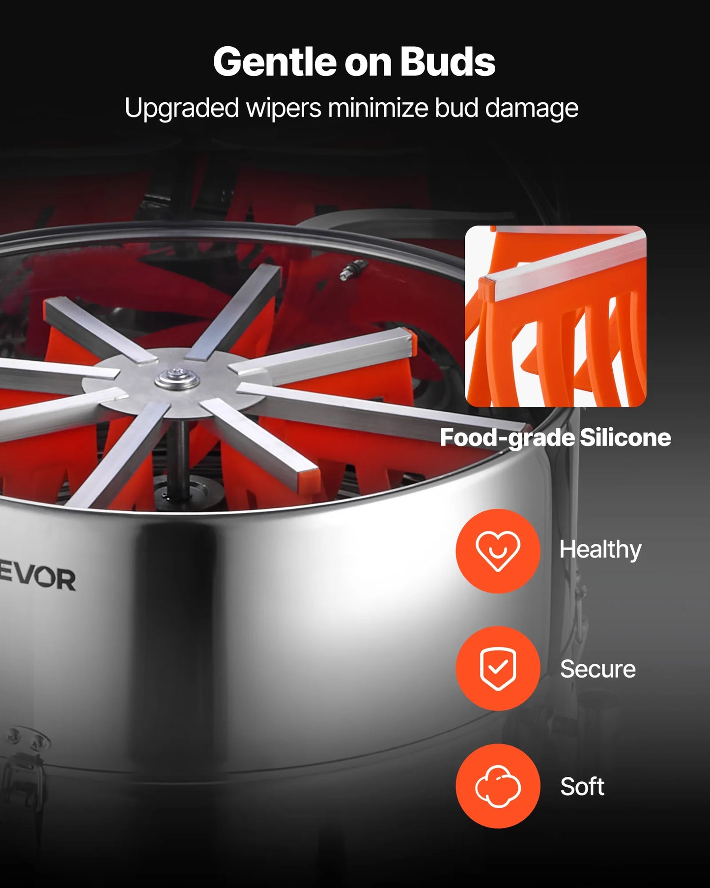 SucceBuy Electric Bud Leaf Trimmer With Stainless Blades