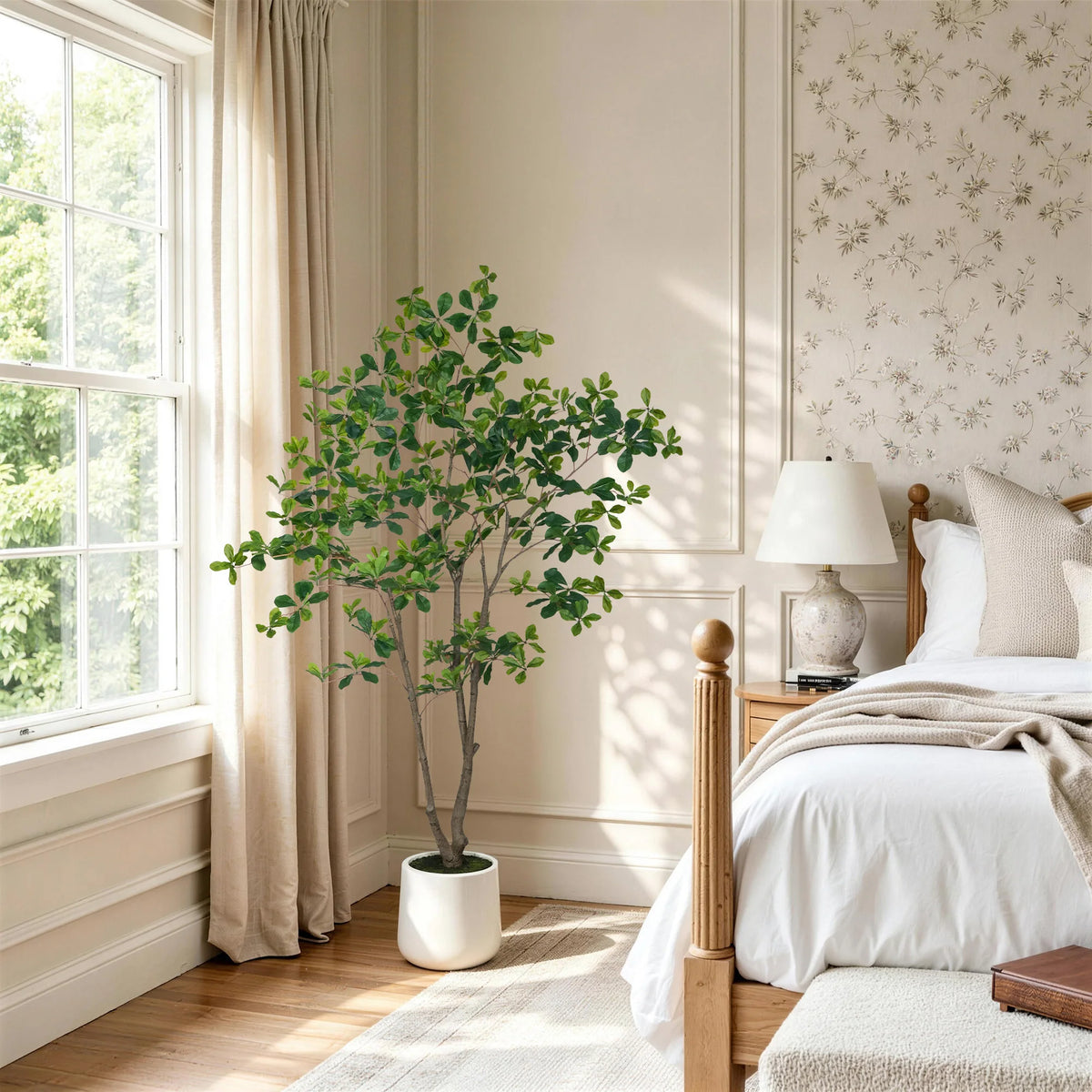 Faux Olive Tree Indoor Decor In Pot