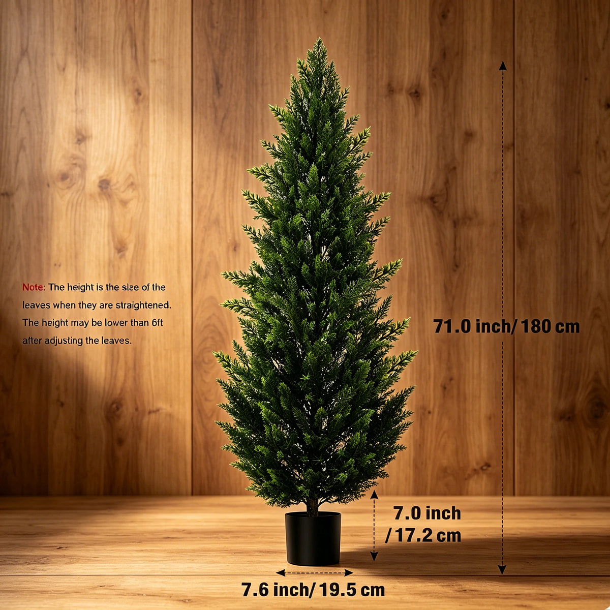 Artificial Cedar Topiary Trees for Indoor Outdoor Decor