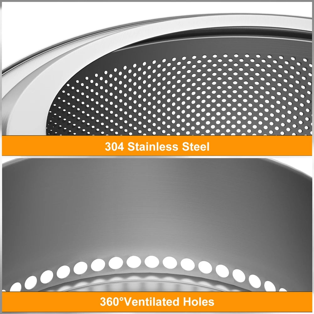Smokeless Fire Pit Outdoor Wood Burning Portable Stove