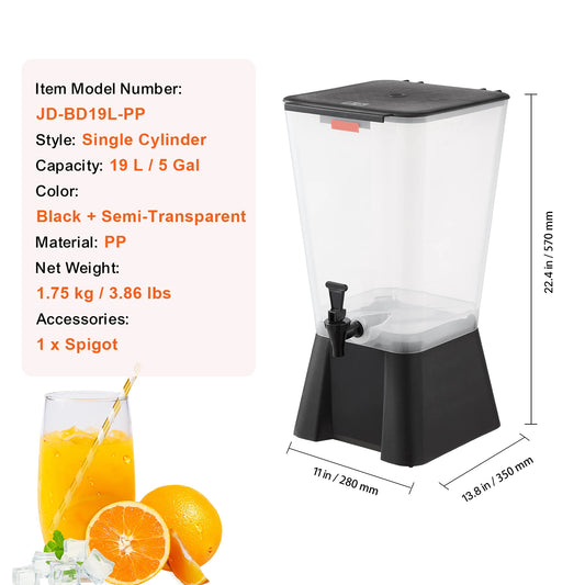 SucceBuy Beverage Dispenser No Drip Spigot