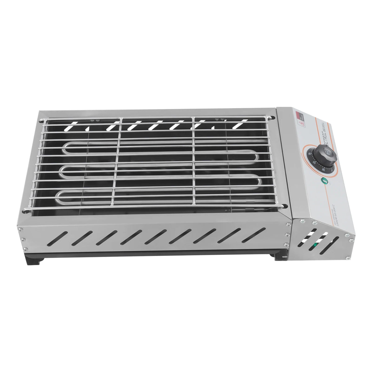 Bymaocar U Shaped Electric Grill Indoor Stainless Steel