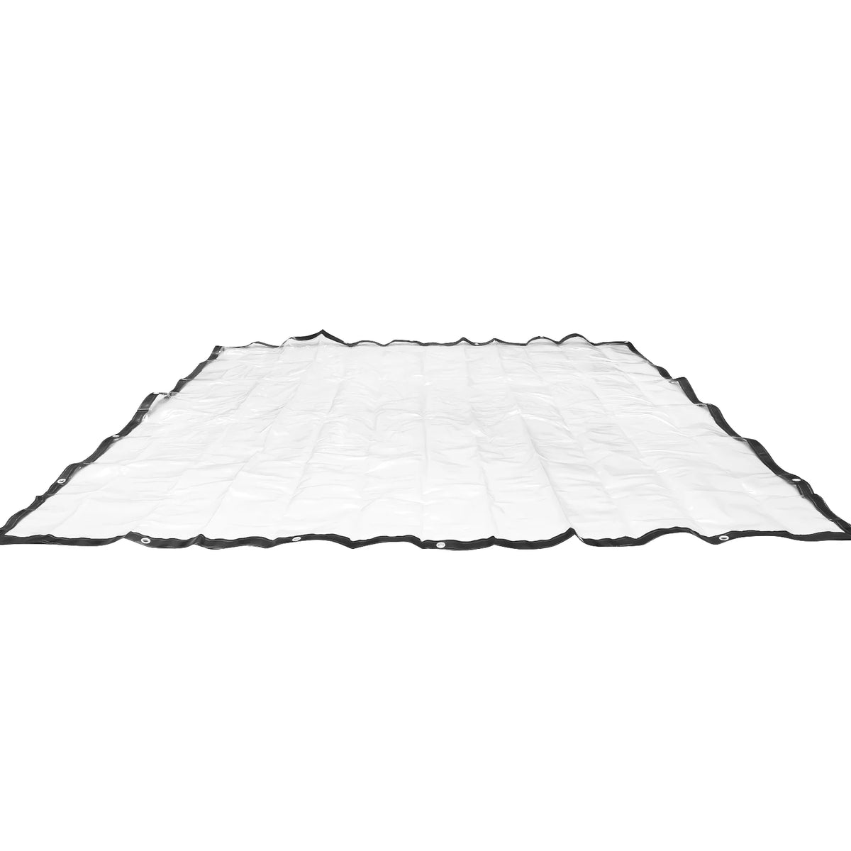 Bymaocar Clear PVC Tarpaulin Waterproof Outdoor Tarp