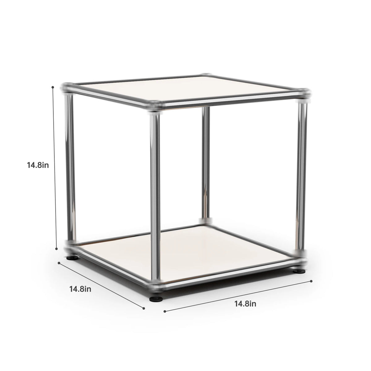 Modern Stainless Steel Storage Cabinet TV Stand