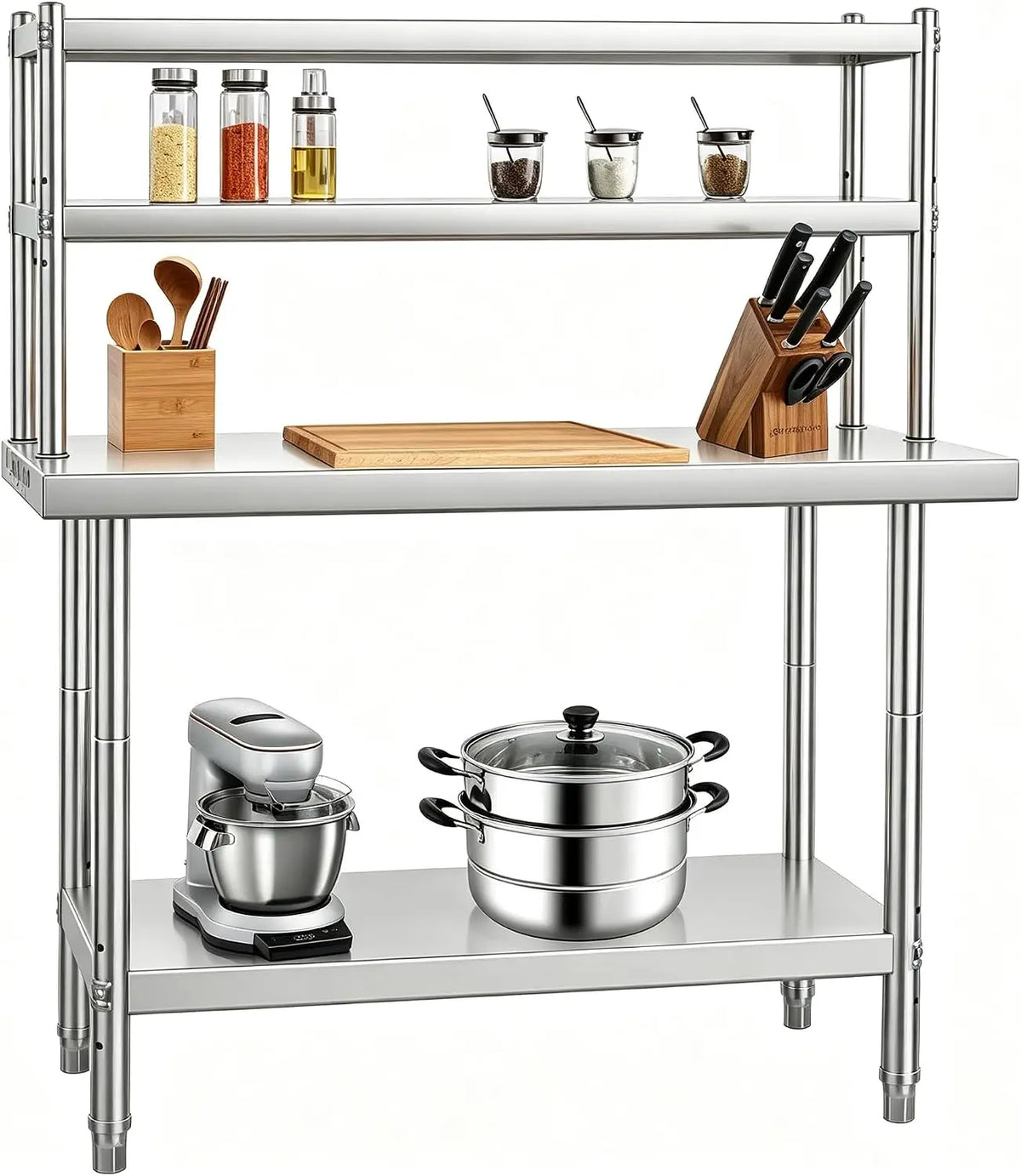 Garvee Multifunctional Stainless Steel Kitchen Workbench
