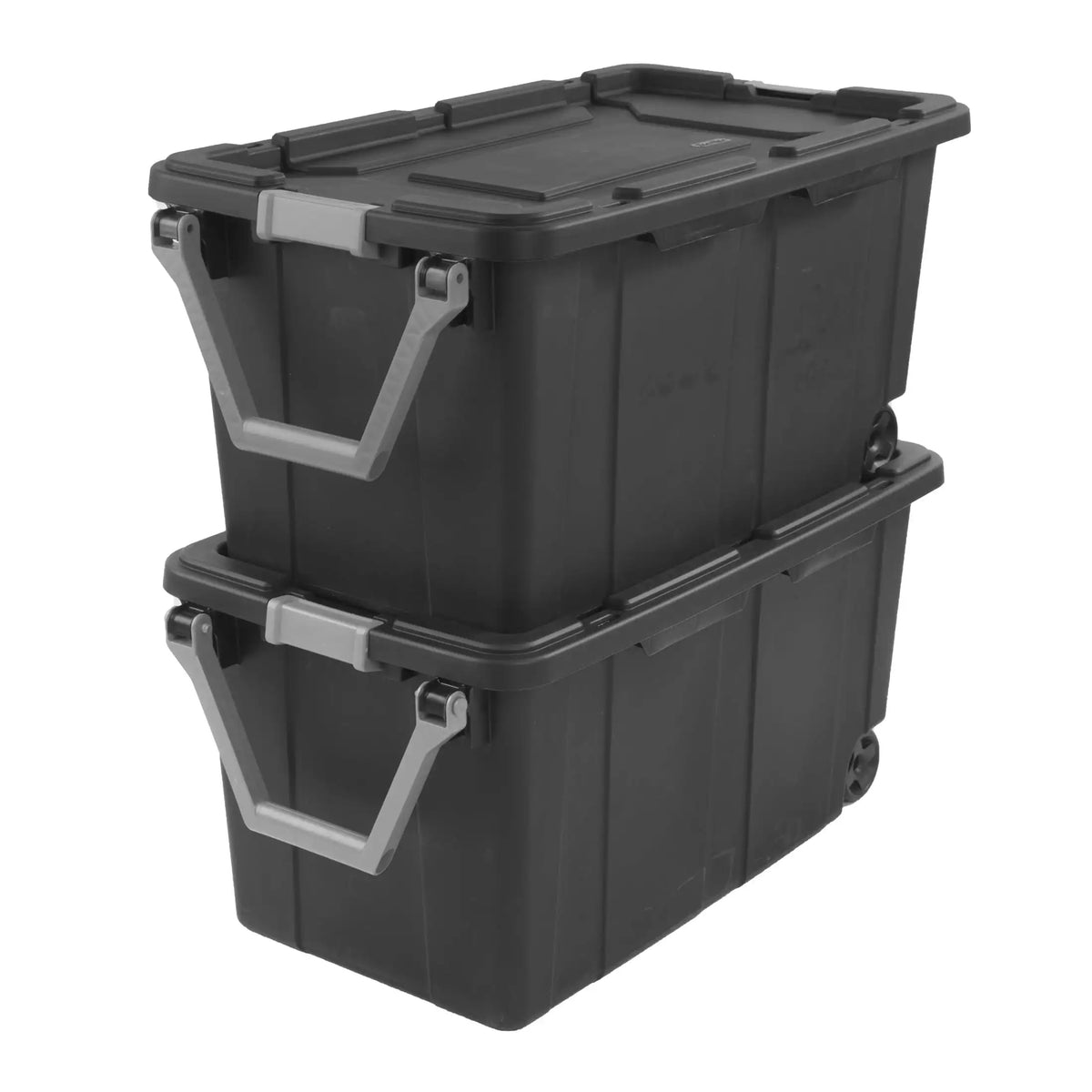 Premium Wheeled Plastic Storage Bin