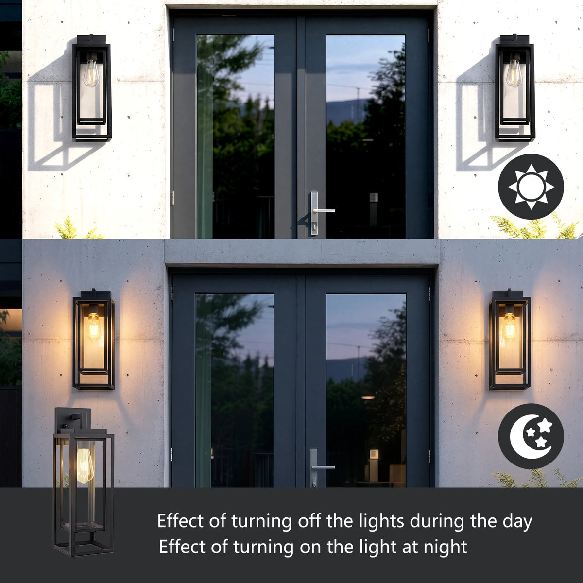 ARLGSITE Farmhouse Outdoor Wall Light Sconce