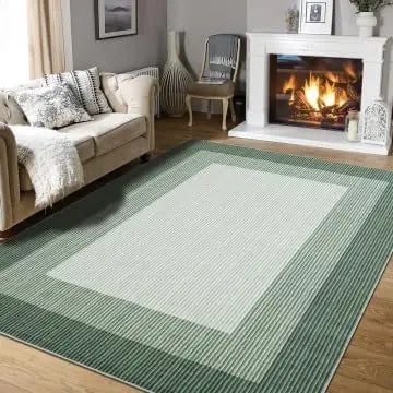 Garvee Abstract Plush Area Rug For Bedroom