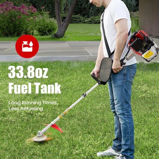 Bymaocar Lawn Trimming Machine Gas Powered Weed Wacker
