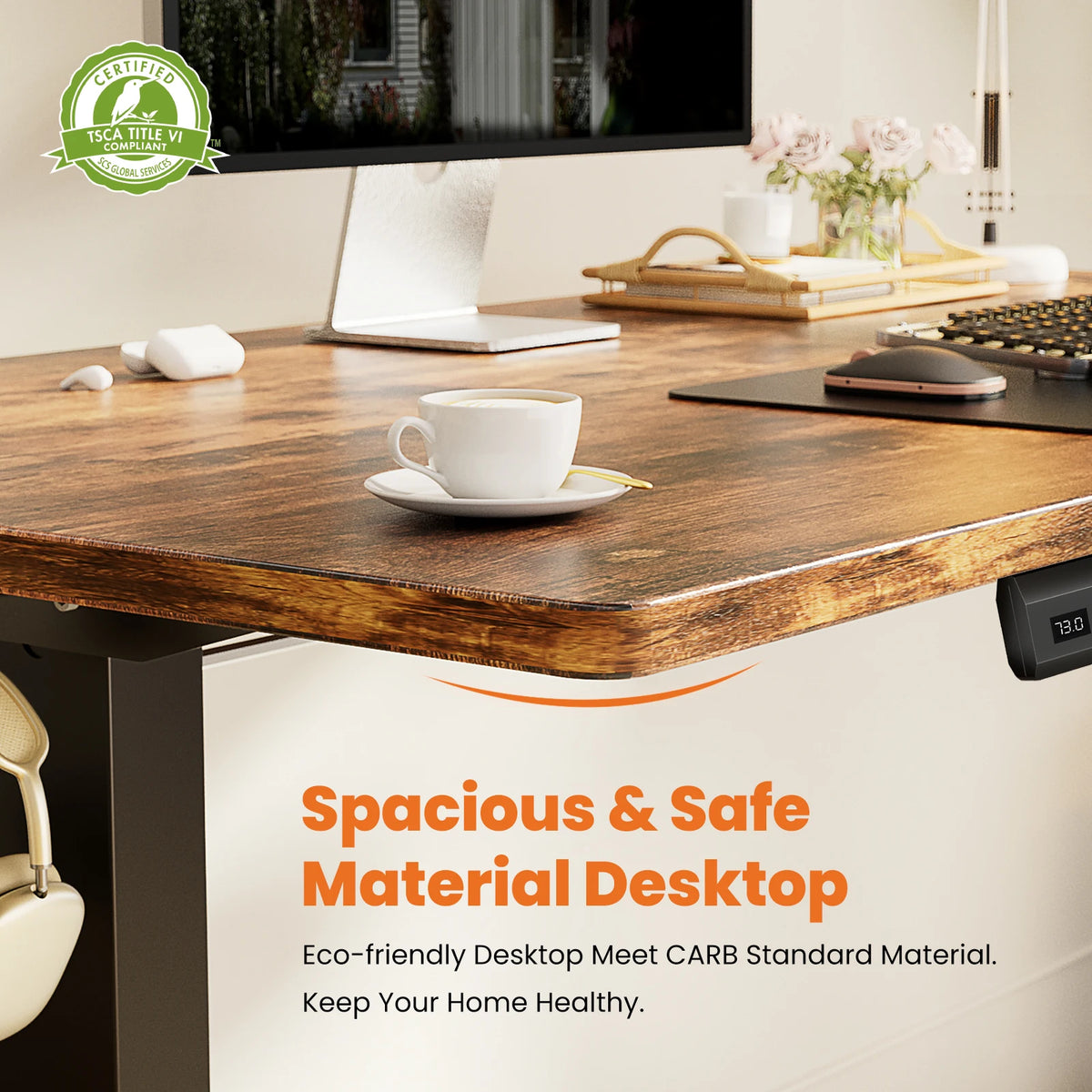 JHK Electric Adjustable Height Standing Desk