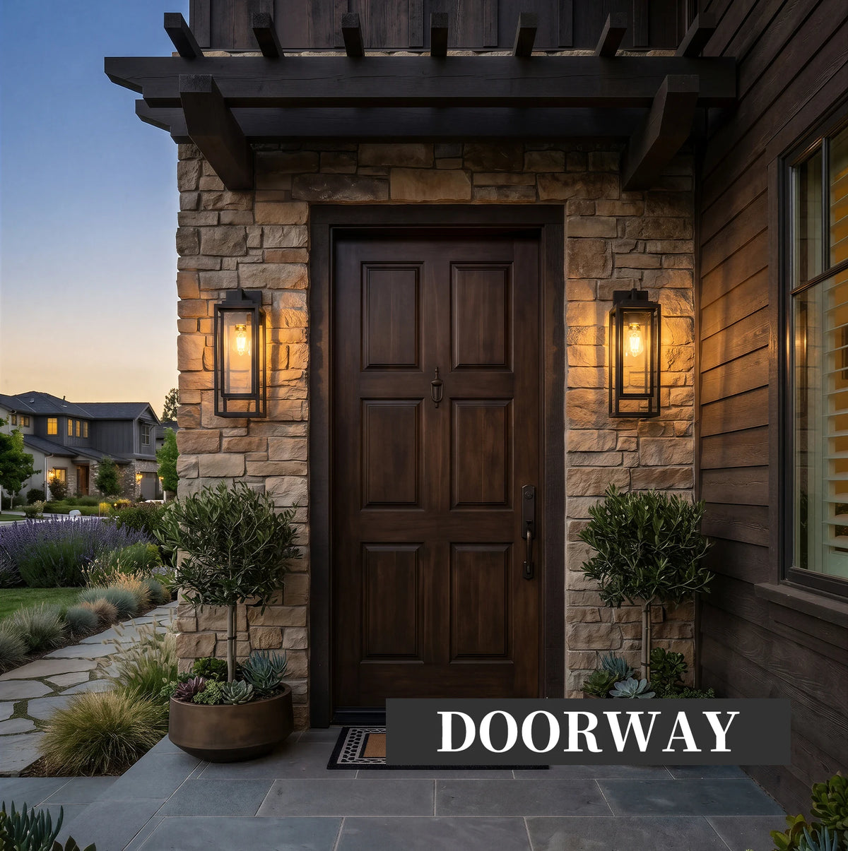 ARLGSITE Farmhouse Outdoor Wall Light Sconce