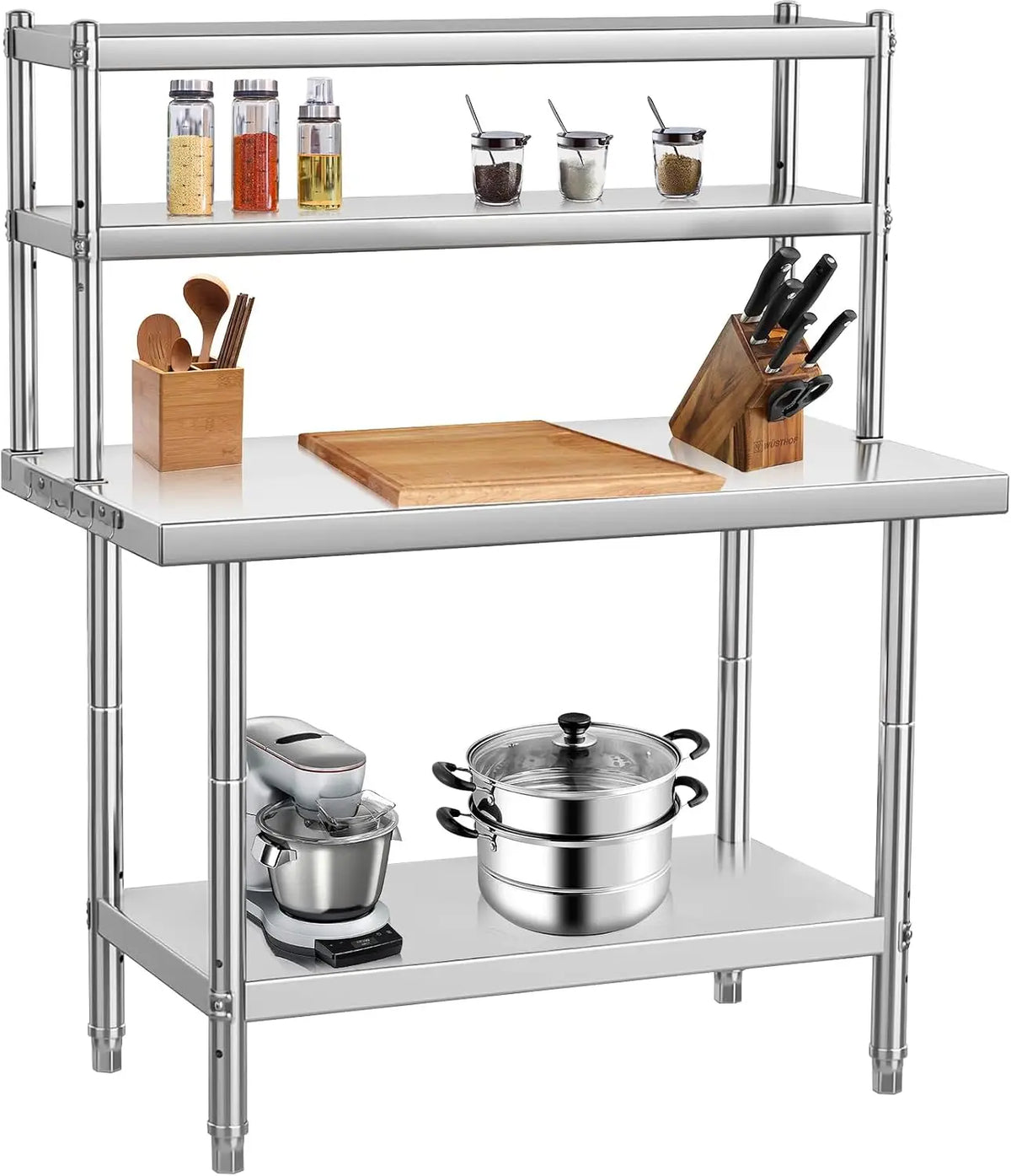 Garvee Multifunctional Stainless Steel Kitchen Workbench