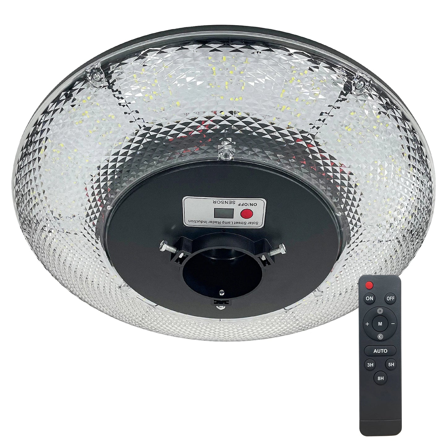Solar Garden Light 360° Circular Illumination Human Radar Sensing 0 Electricity Bill Wireless Solar LED Lamp