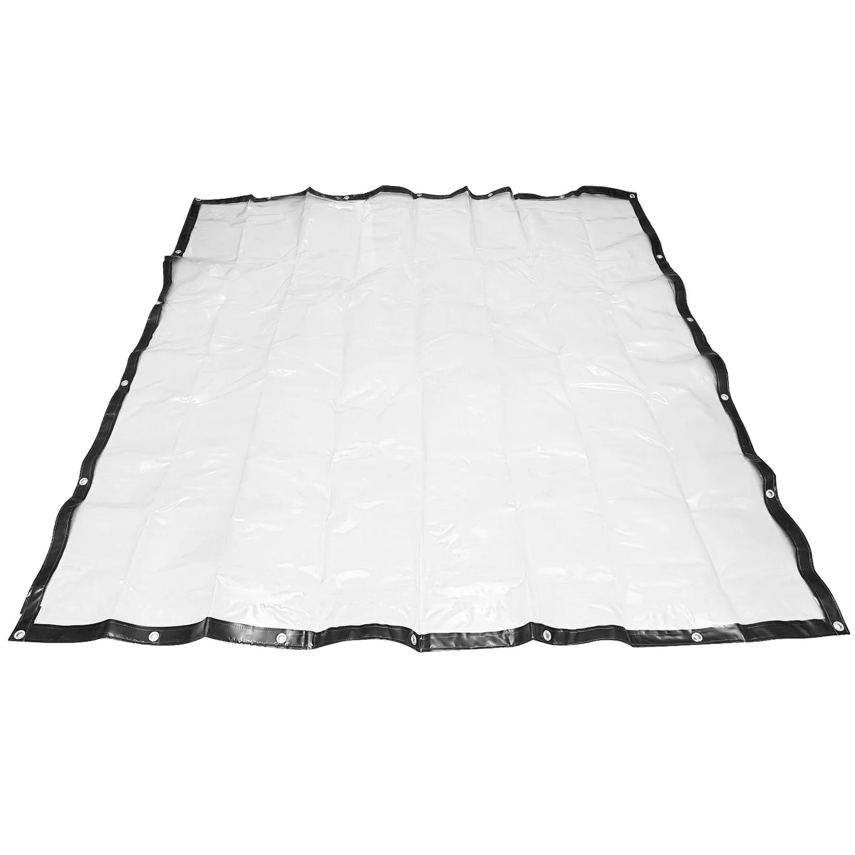 Bymaocar Clear PVC Tarpaulin Waterproof Outdoor Tarp