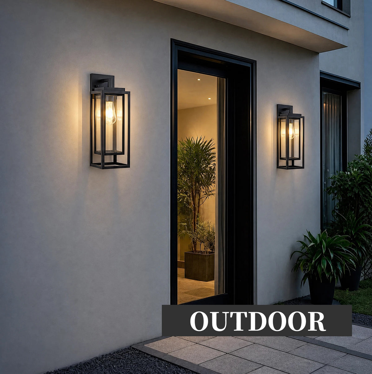 ARLGSITE Farmhouse Outdoor Wall Light Sconce
