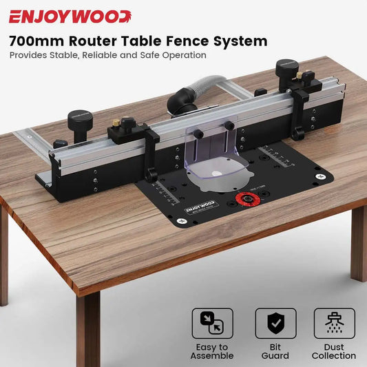 Enjoywood Router Table Fence Aluminum Alloy