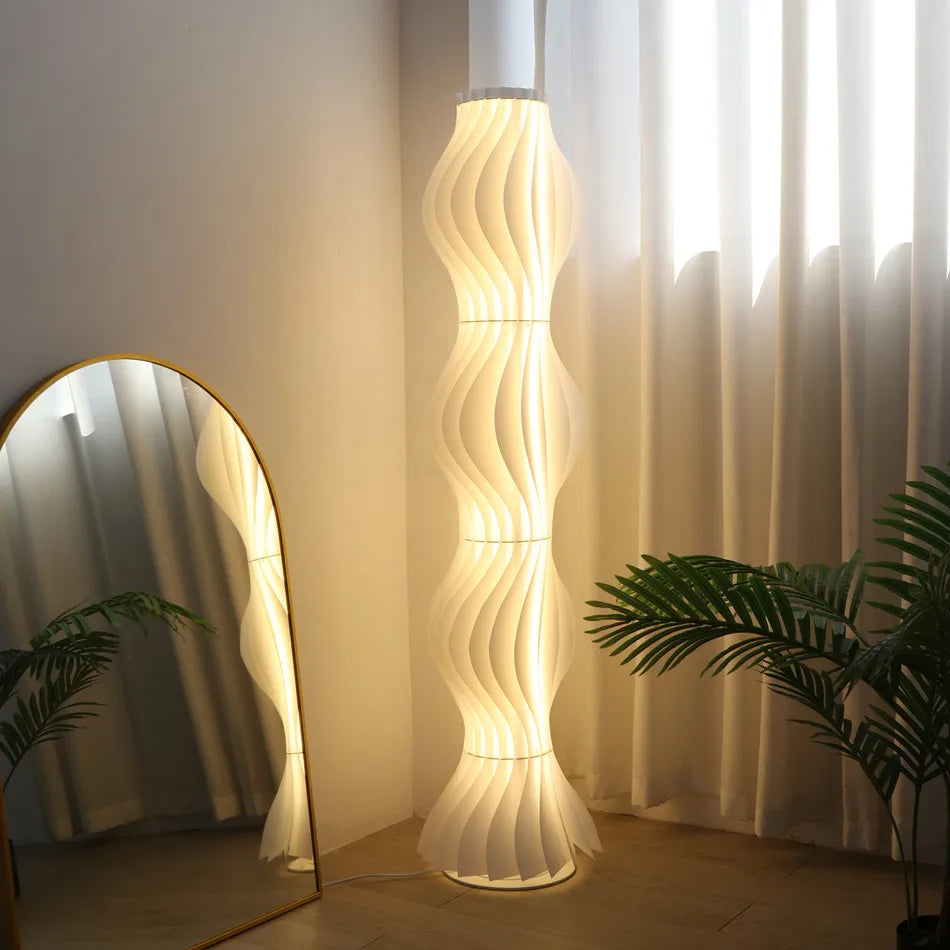 Tall LED Floor Lamp Dimmable Modern Standing Light
