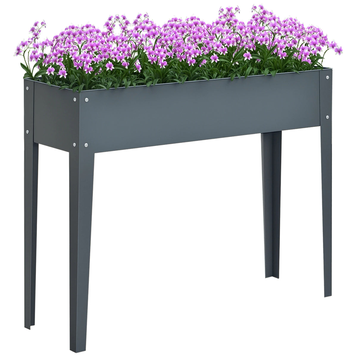 Outsunny Elevated Raised Garden Planter Box
