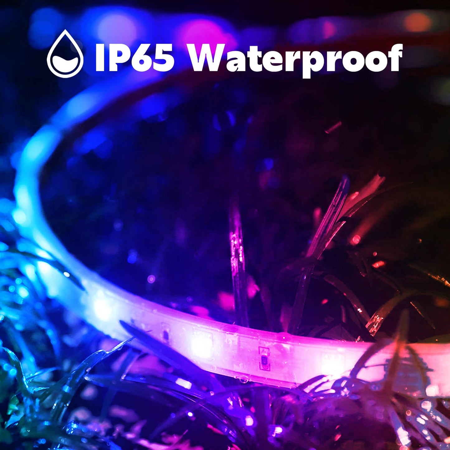 AILBTON Outdoor IP65 Waterproof RGB LED Strip Lights