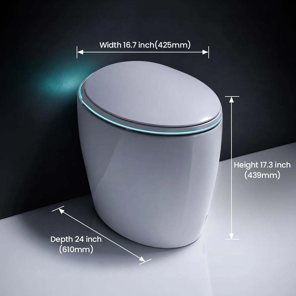 Sanyipace Smart Bidet Toilet Seat With Heated Air